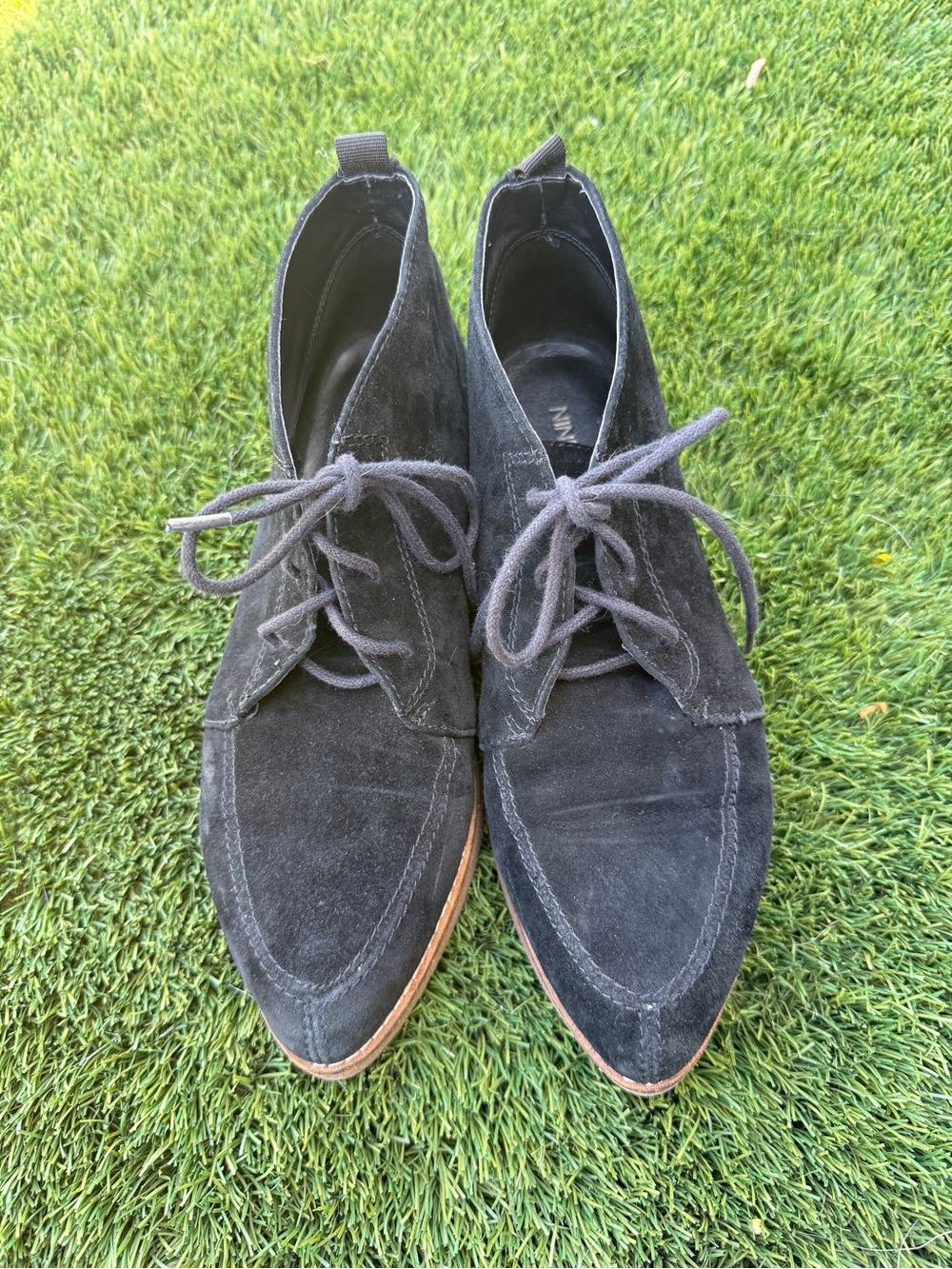 Nine West Quarena Genuine Suede Pointed Toe Chukka Boot 8